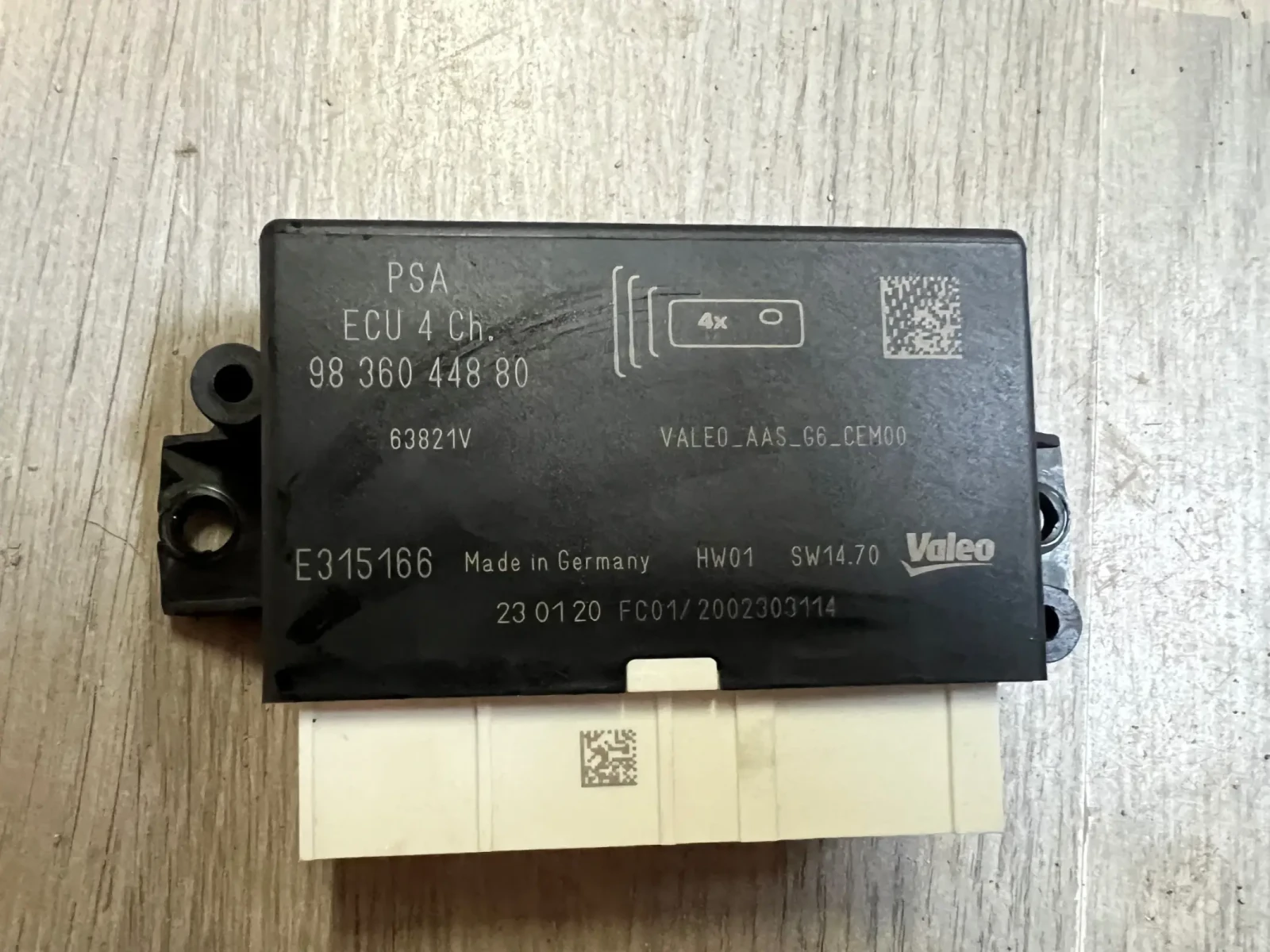 9836044880 PDC   Peugeot 208 98 360 448 80 VALEOAASG6CEM00 | Mobile.bg   1