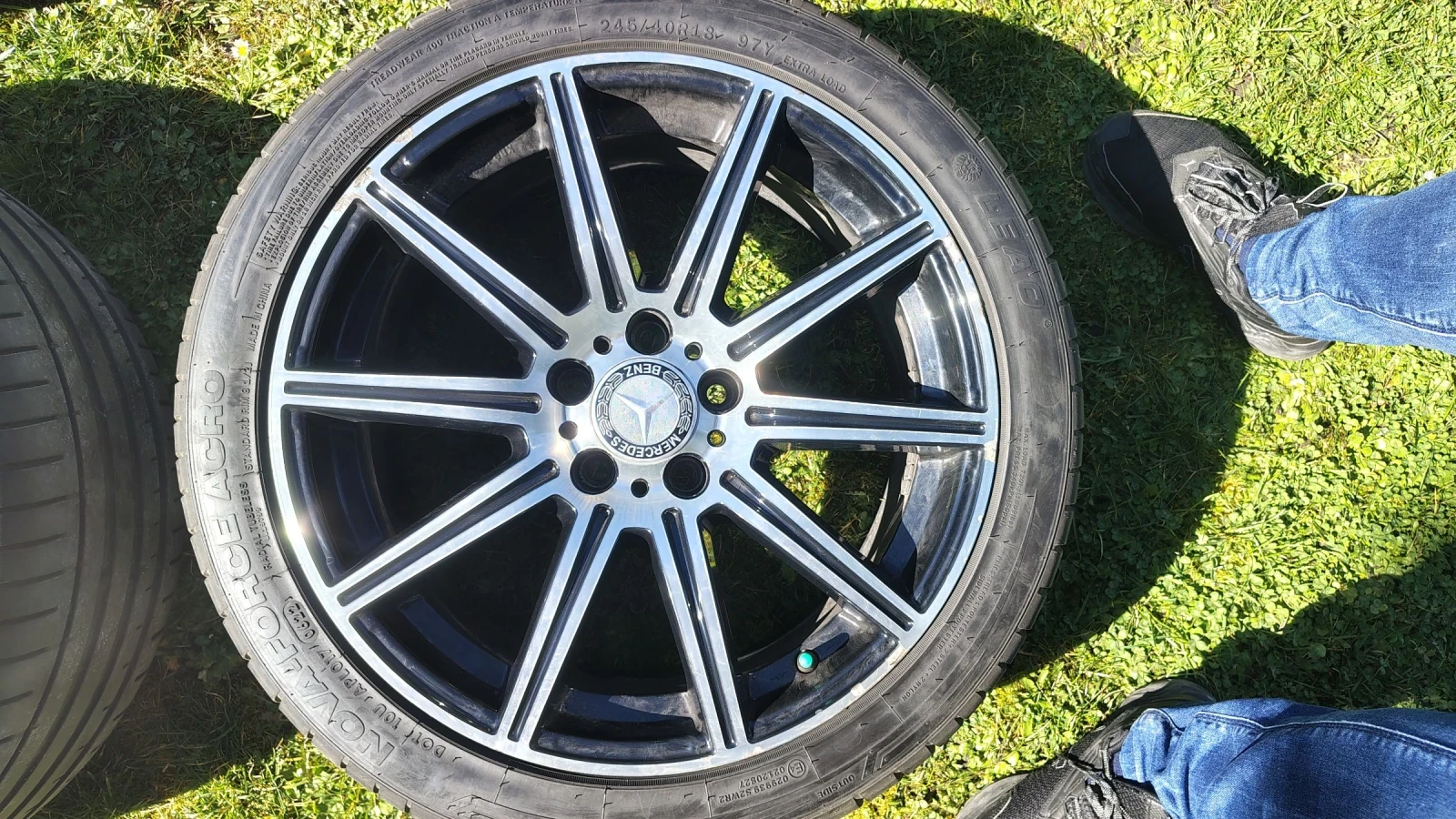 Гуми с джанти Други 245/40R18, снимка 3 - Гуми и джанти - 53827894