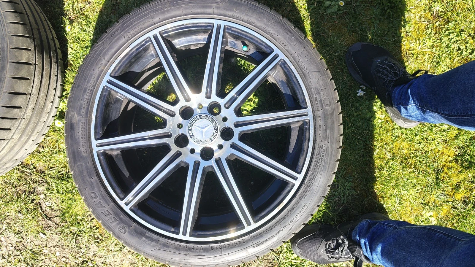 Гуми с джанти Други 245/40R18, снимка 4 - Гуми и джанти - 53827894