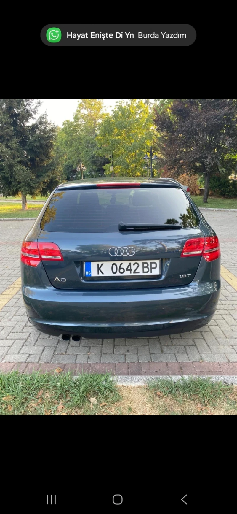 Audi A3  обслужен нови гуми всичко сменено винетка и други, снимка 7 - Автомобили и джипове - 52915099