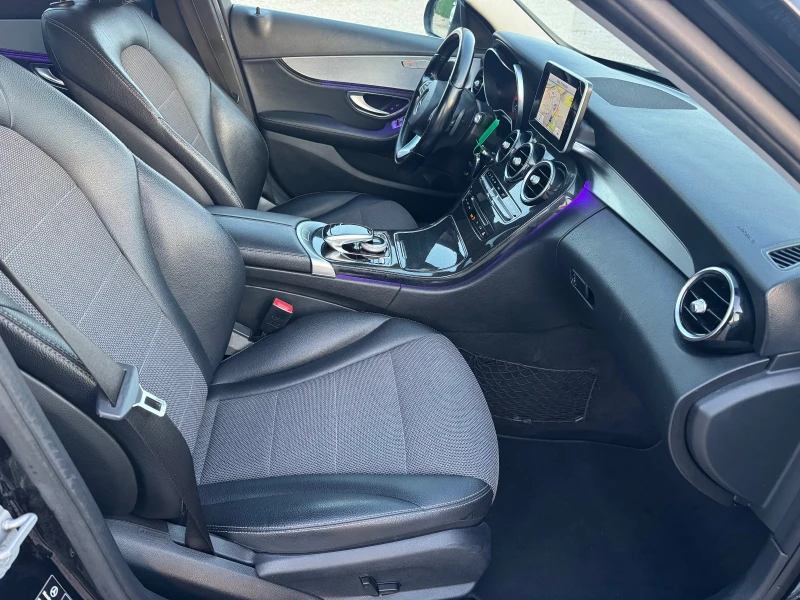 Mercedes-Benz C 220 Full LED, Кожа, Нави, Камера, 170к.с, снимка 12 - Автомобили и джипове - 53168431