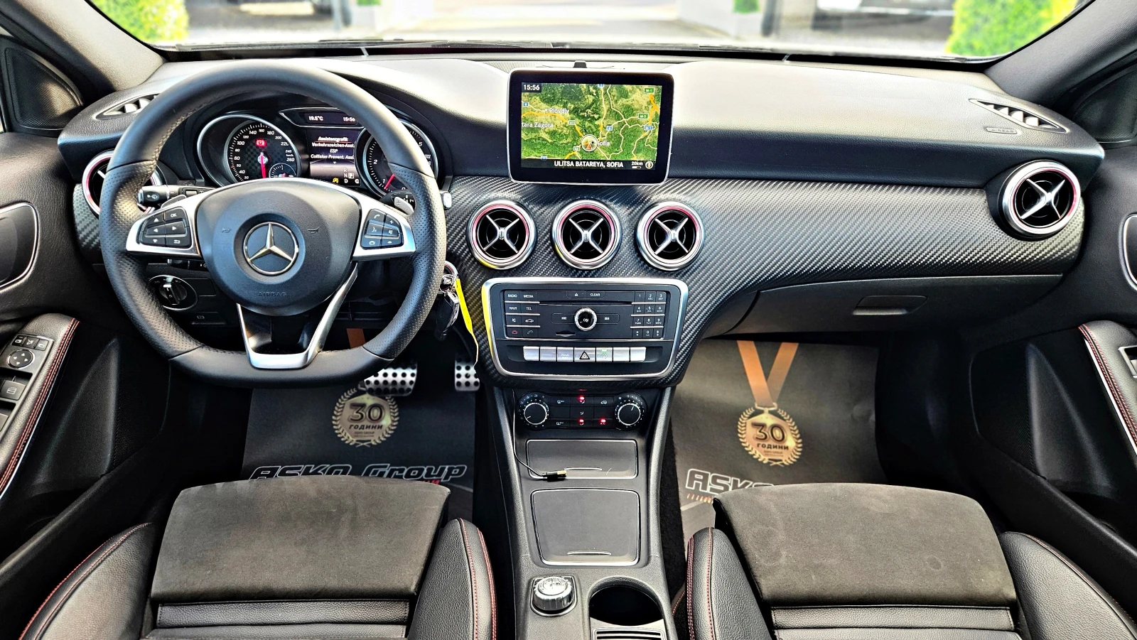 Mercedes-Benz A 200 AMG/LED/FACE/GERMANY/CAMERA/START-STOP/AUTO H/LIZ, снимка 9 - Автомобили и джипове - 53823427