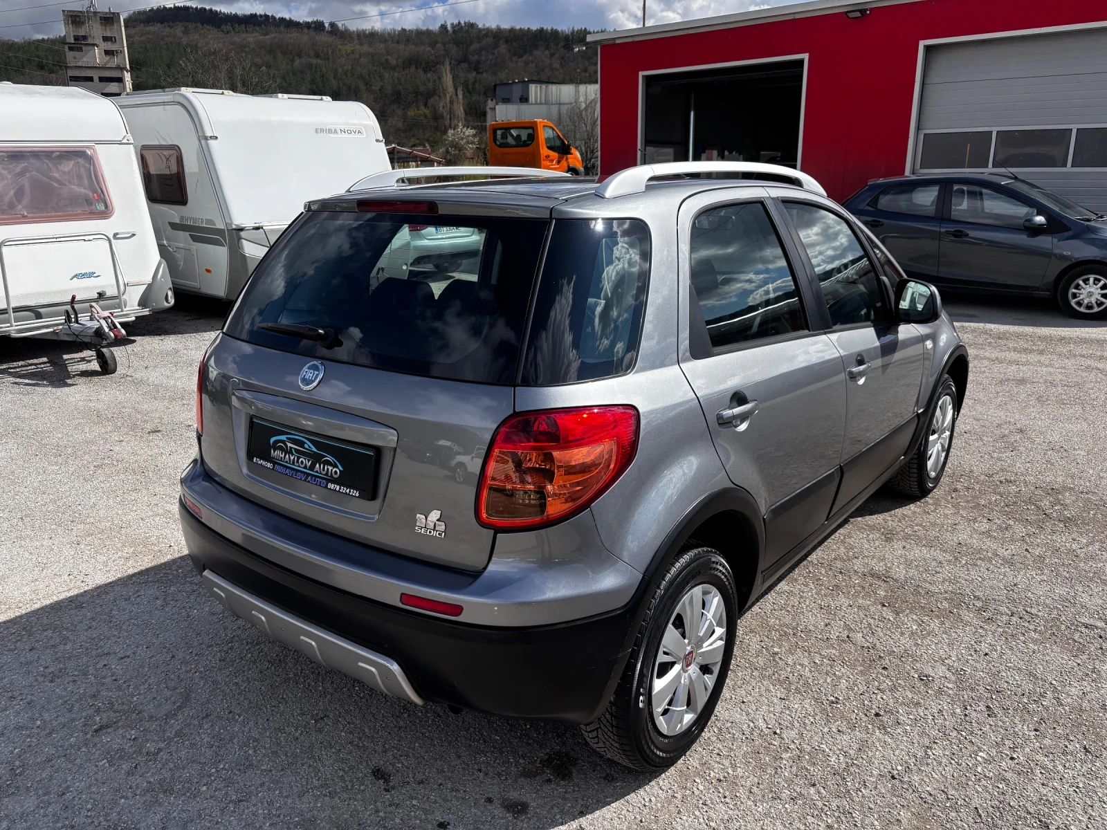 Fiat Sedici 1.6i 4x4/169 400KM, снимка 3 - Автомобили и джипове - 54180851