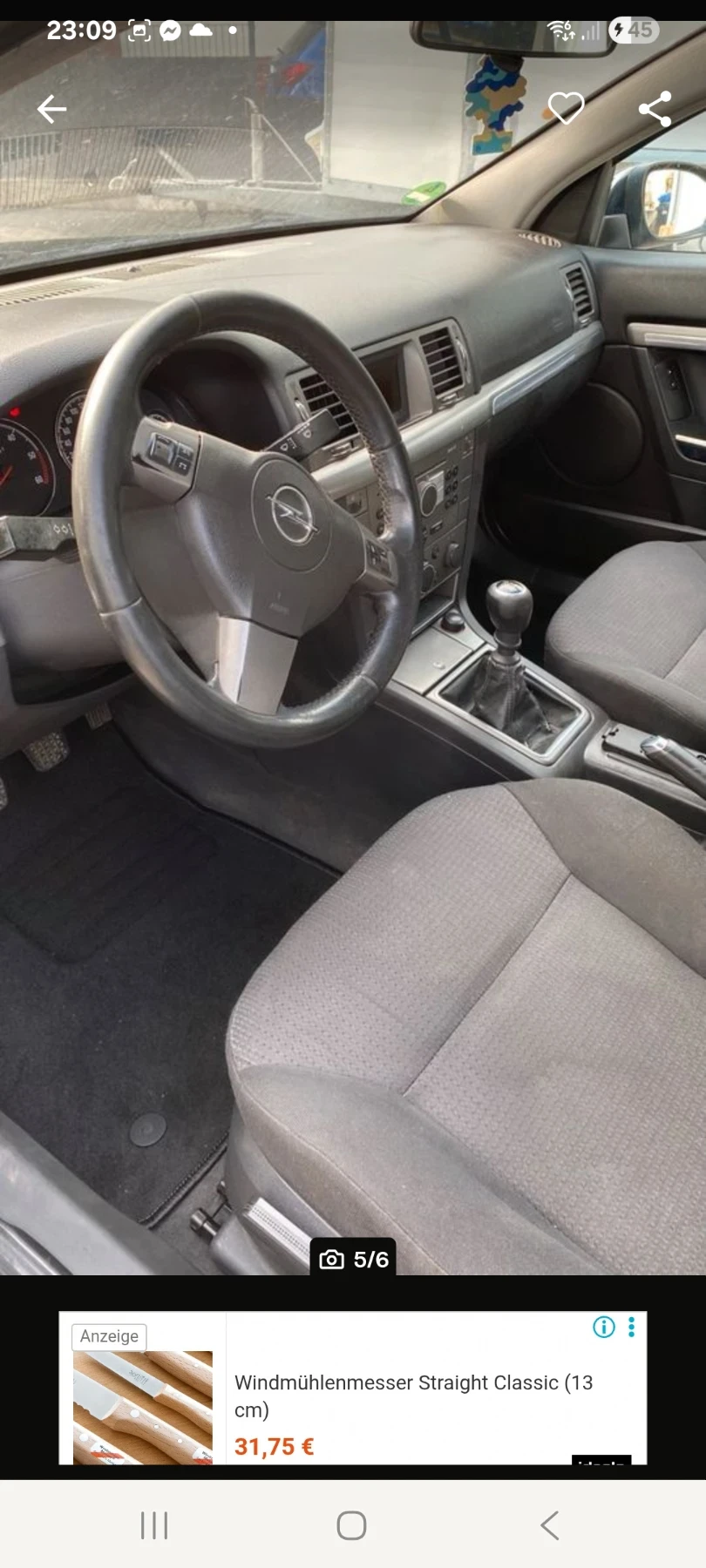 Opel Signum, снимка 4 - Автомобили и джипове - 55468504
