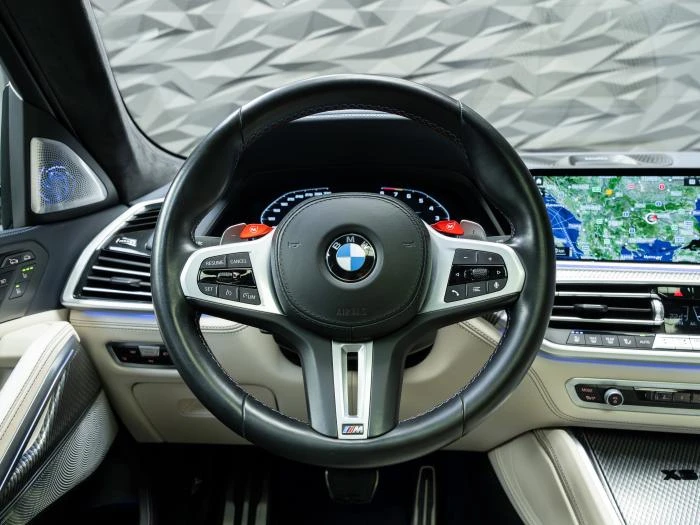 BMW X6 M COMPETITION* XDRIVE* B&W* 360* CARBON* ОБДУХВ* M, снимка 14 - Автомобили и джипове - 54551516