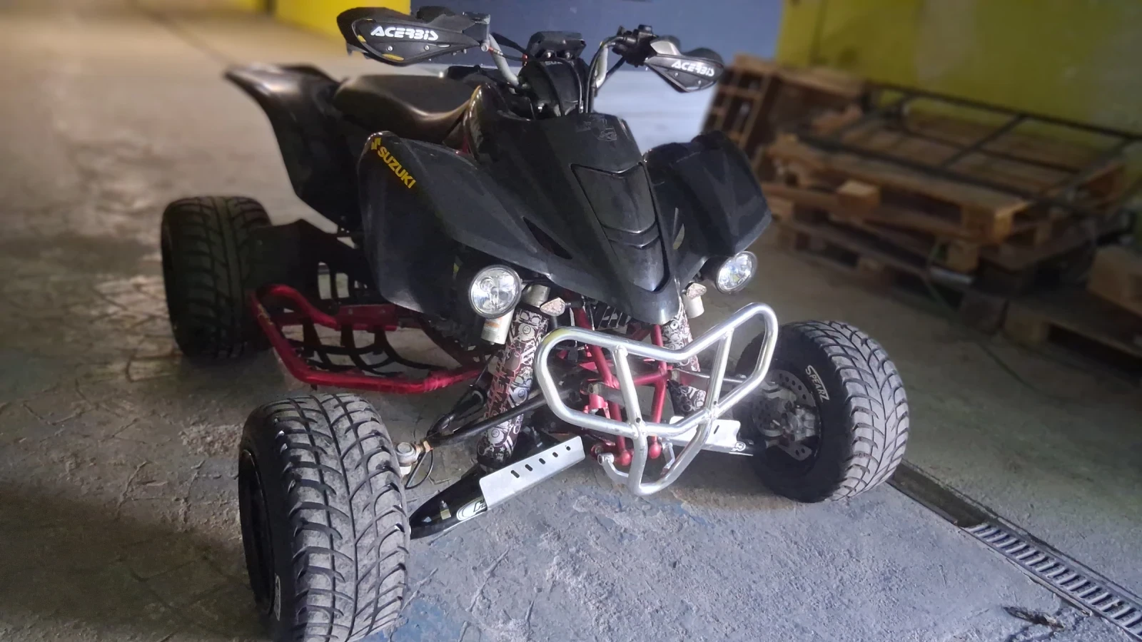Suzuki QuadRacer 400LTZ  кубика с документи за регистрация в Кат , снимка 8 - Мотоциклети и мототехника - 54697752