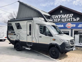 Кемпер HYMER / ERIBA 4X4 MERCEDES Venture S ДВОЕН ПОД КЛИМАТИК, снимка 2