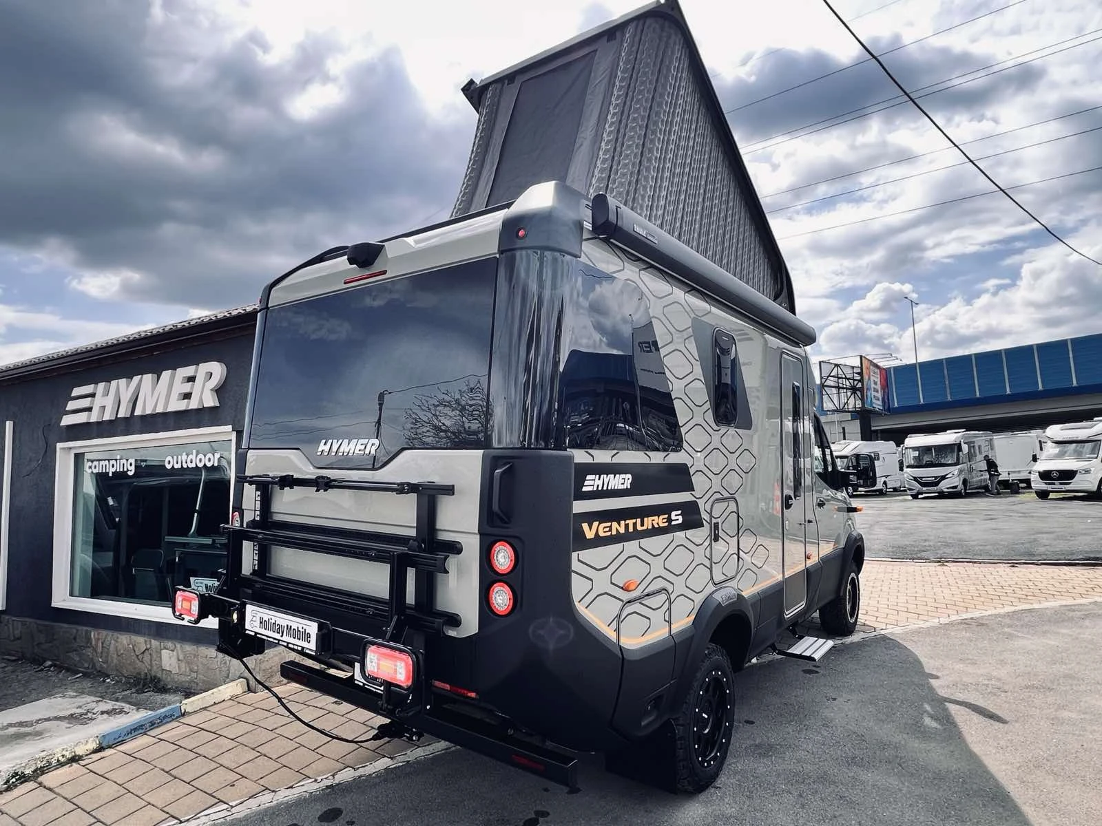 Кемпер HYMER / ERIBA Venture S 4X4 ДВОЕН ПОД КЛИМАТИК - изображение 5