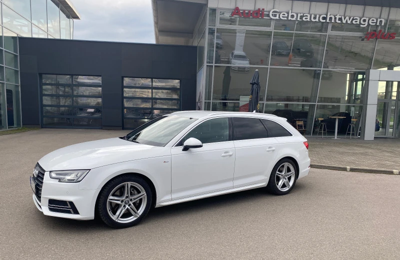 Audi A4 2.0TDi-190kc/Quattro/S-Line/Matrix/virtual cockpit, снимка 6 - Автомобили и джипове - 40502308