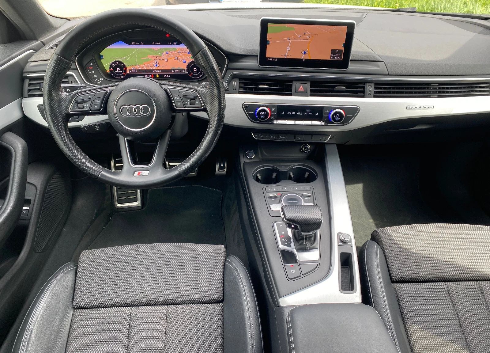 Audi A4 40 TDI Quattro S-Line Matrix Virtual cockpit | Mobile.bg   16