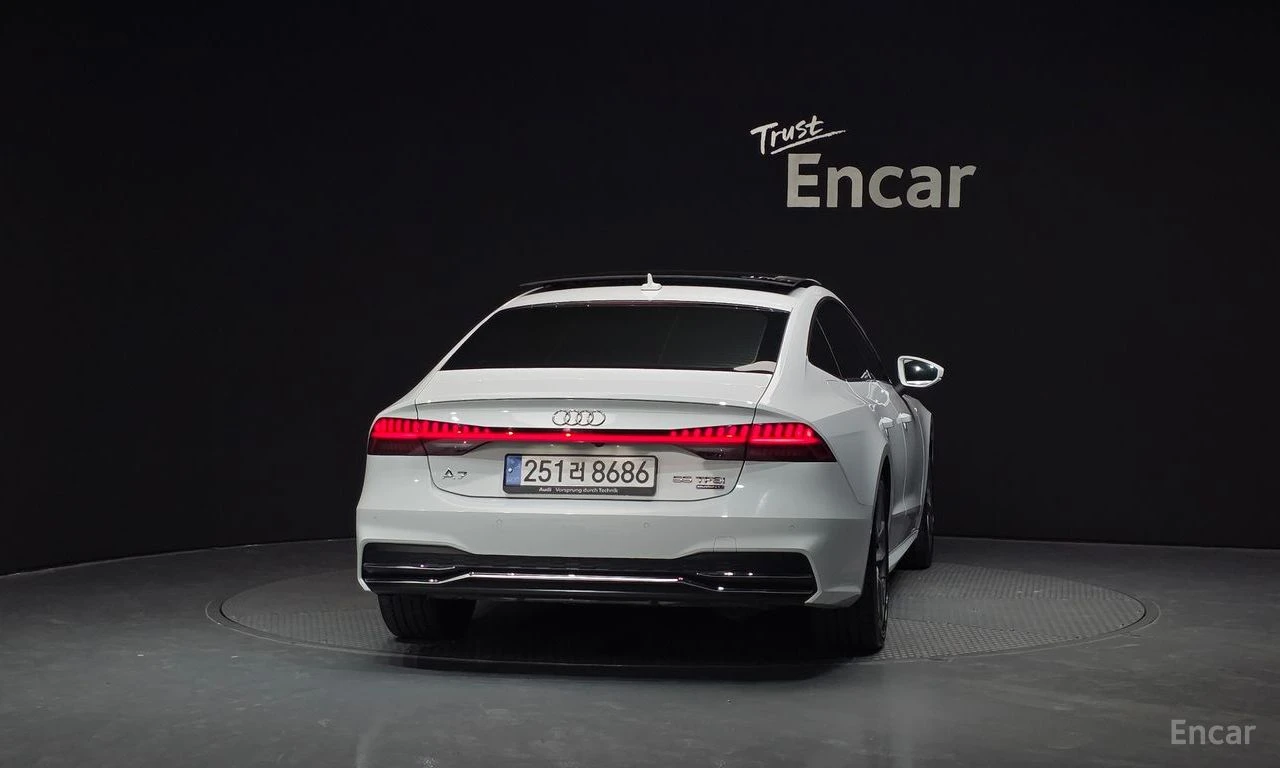 Audi A7 55TFSI* MATRIX* S* LINE* ОБДУХВАНЕ* ДИСТРОНИК* , снимка 4 - Автомобили и джипове - 55362893