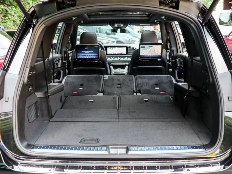 Mercedes-Benz GLS580 AMG ULTIMATE/DESIGNO/EXCLUSIV/BURM/PANO/TV/HEAD UP, снимка 17 - Автомобили и джипове - 50547555