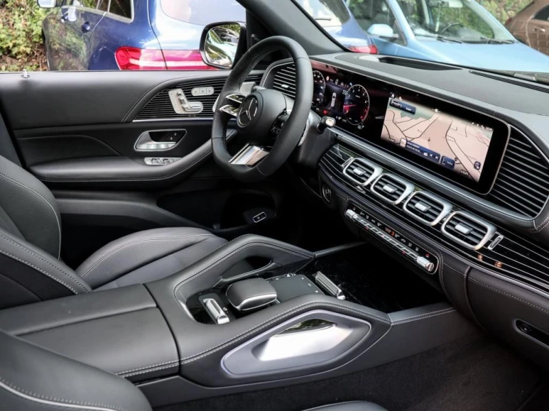 Mercedes-Benz GLS580 AMG ULTIMATE/DESIGNO/EXCLUSIV/BURM/PANO/TV/HEAD UP, снимка 10 - Автомобили и джипове - 50547555