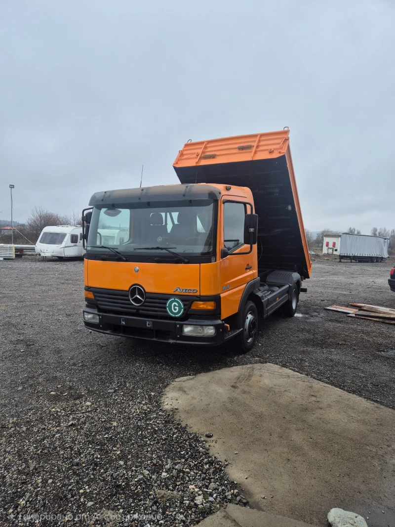 Mercedes-Benz Atego Тристранен Самосвал