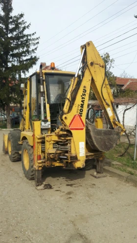 Багер Komatsu wb70a, снимка 2