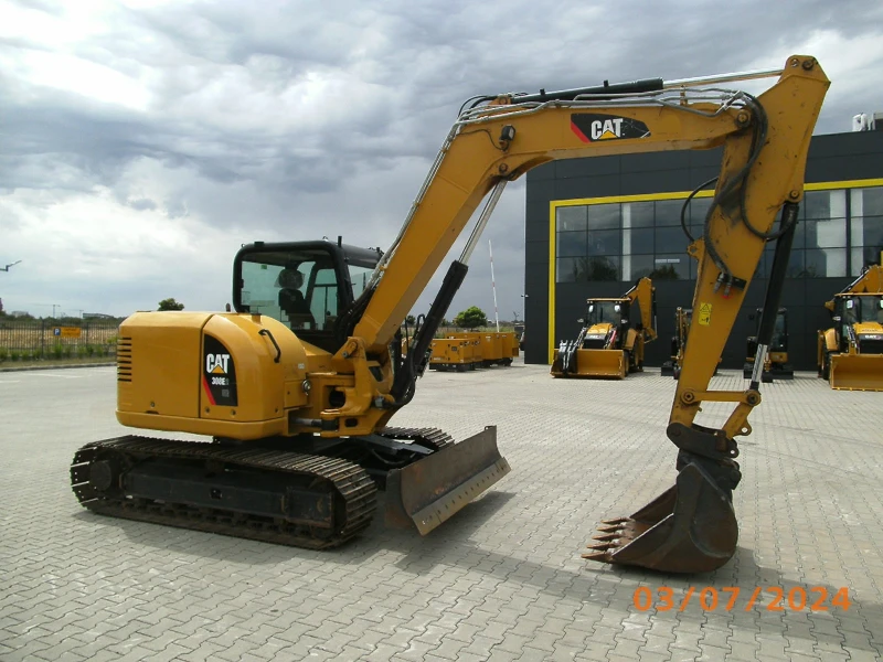 Багер Caterpillar 308E2CR, снимка 1 - Индустриална техника - 47534650