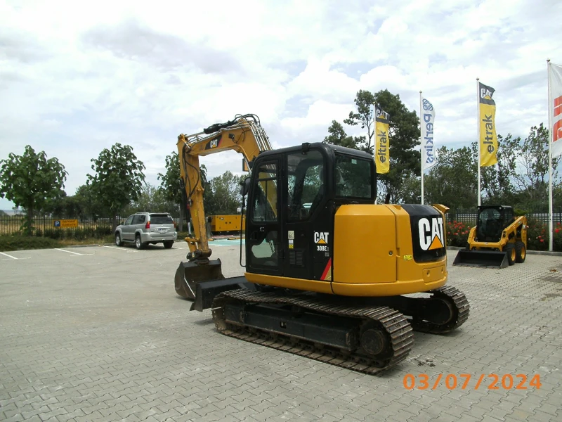 Багер Caterpillar 308E2CR, снимка 4 - Индустриална техника - 47534650