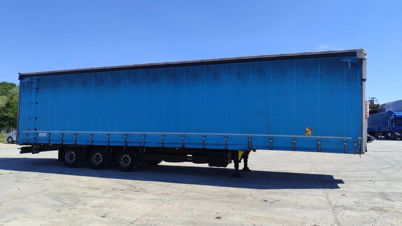Полуремарке Schmitz CЦС 24Л, снимка 2 - Ремаркета - 54606927