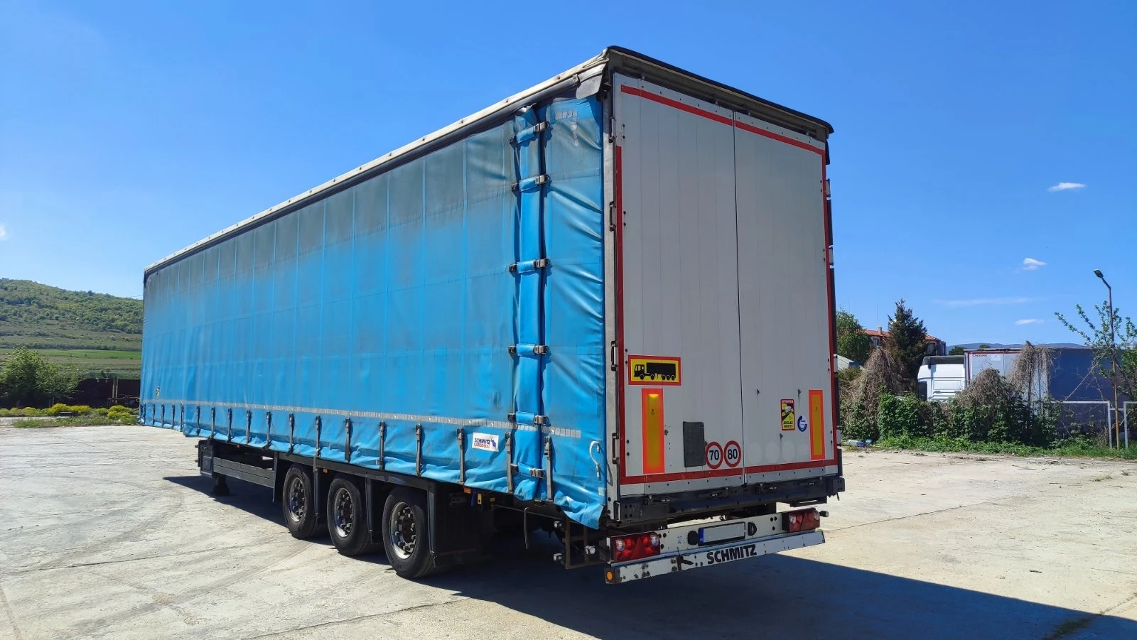 Полуремарке Schmitz CЦС 24Л, снимка 11 - Ремаркета - 54606927