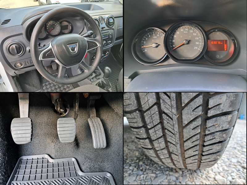 Dacia Lodgy 1.6* ГАЗ* КЛИМА* 6+ 1* FACE* ГЕРМАНИЯ, снимка 13 - Автомобили и джипове - 45942712