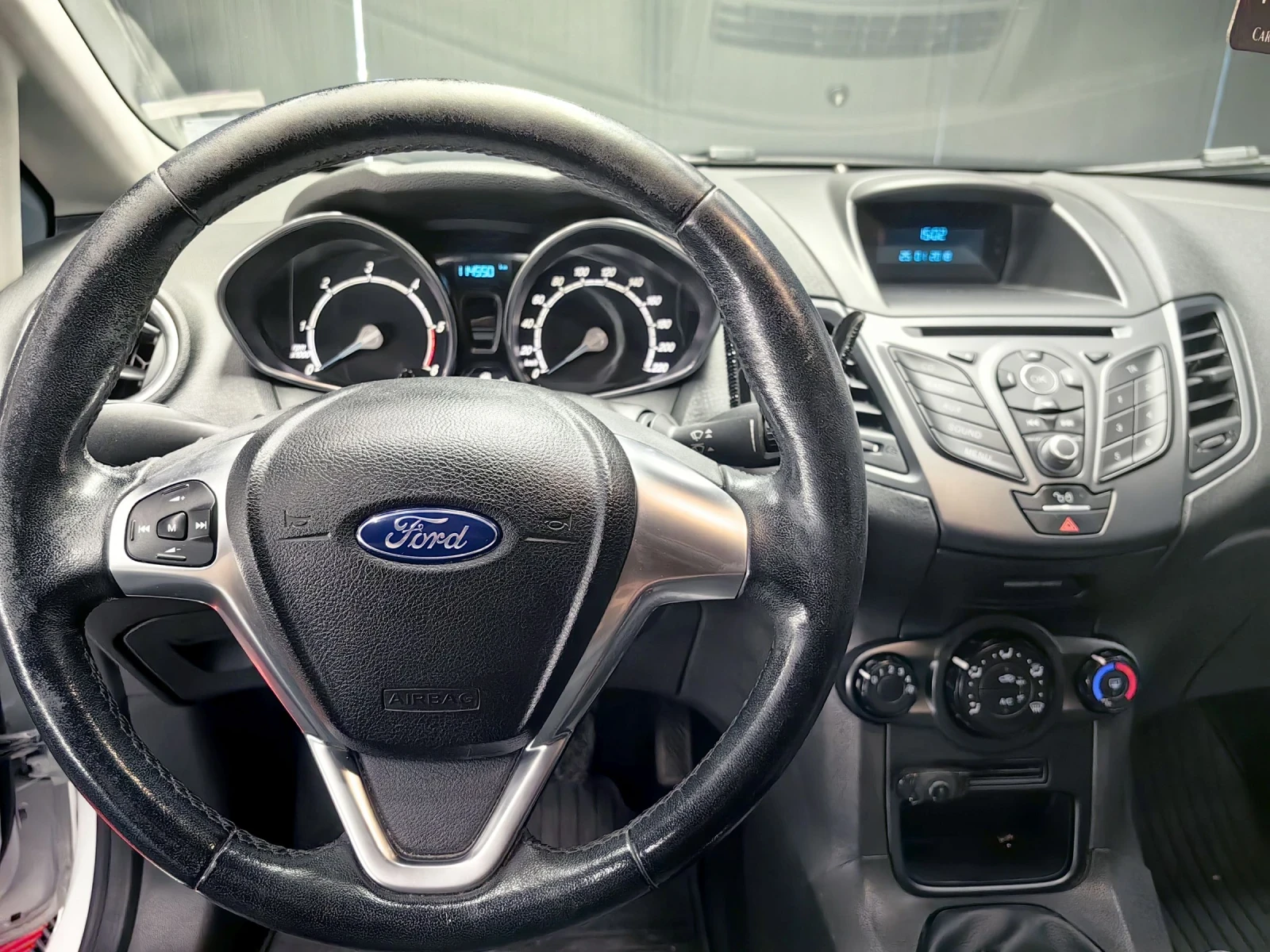 Ford Fiesta 1.5TDCI* 113000КМ* РЕГ* FULL HISTORY* КЛИМА* МУЛТИ - изображение 9