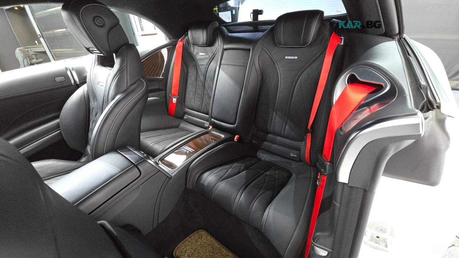 Mercedes-Benz S 63 4MATIC+ * CABRIO* КОЖА* ПОДГРЕВ* ОБДУХВ* BURMASTER, снимка 13 - Автомобили и джипове - 55982809