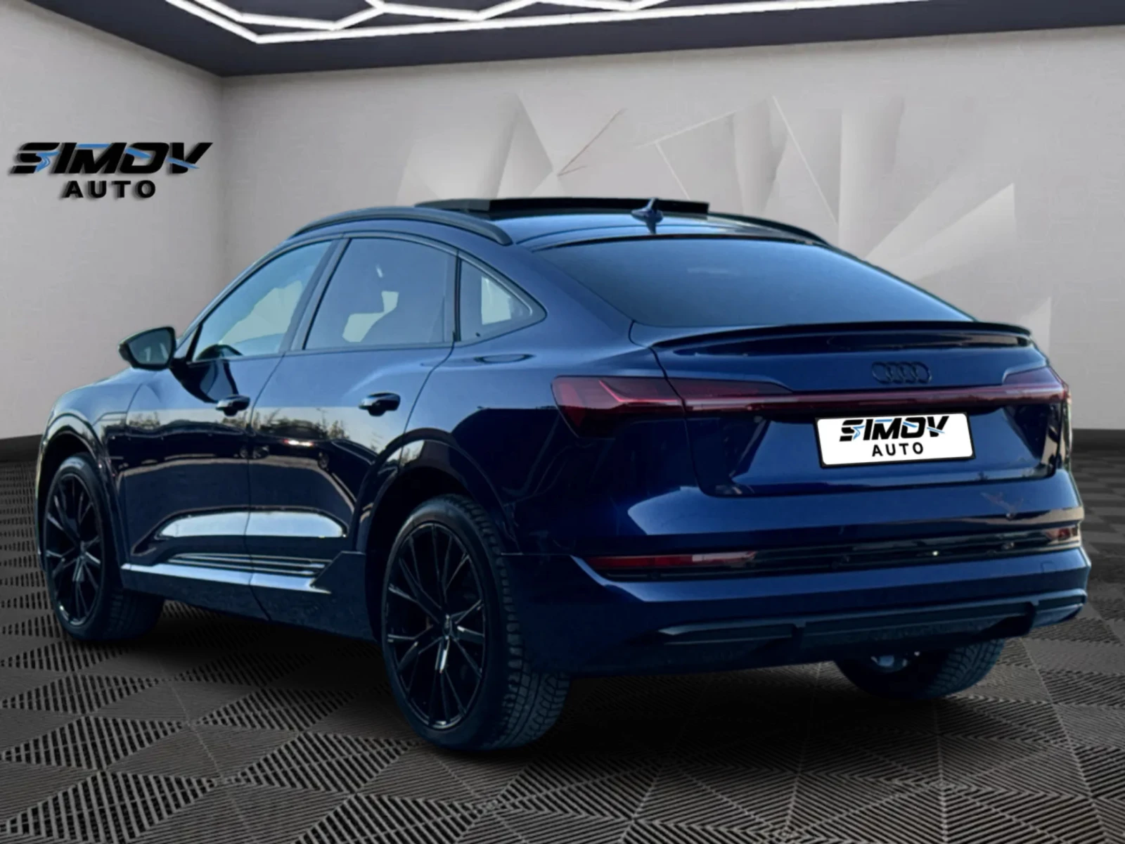 Audi E-Tron 55 SPORTBACK S-LINE PLUS HEAD-UP ПАНОРАМА ПОДГРЕВ, снимка 2 - Автомобили и джипове - 56010814