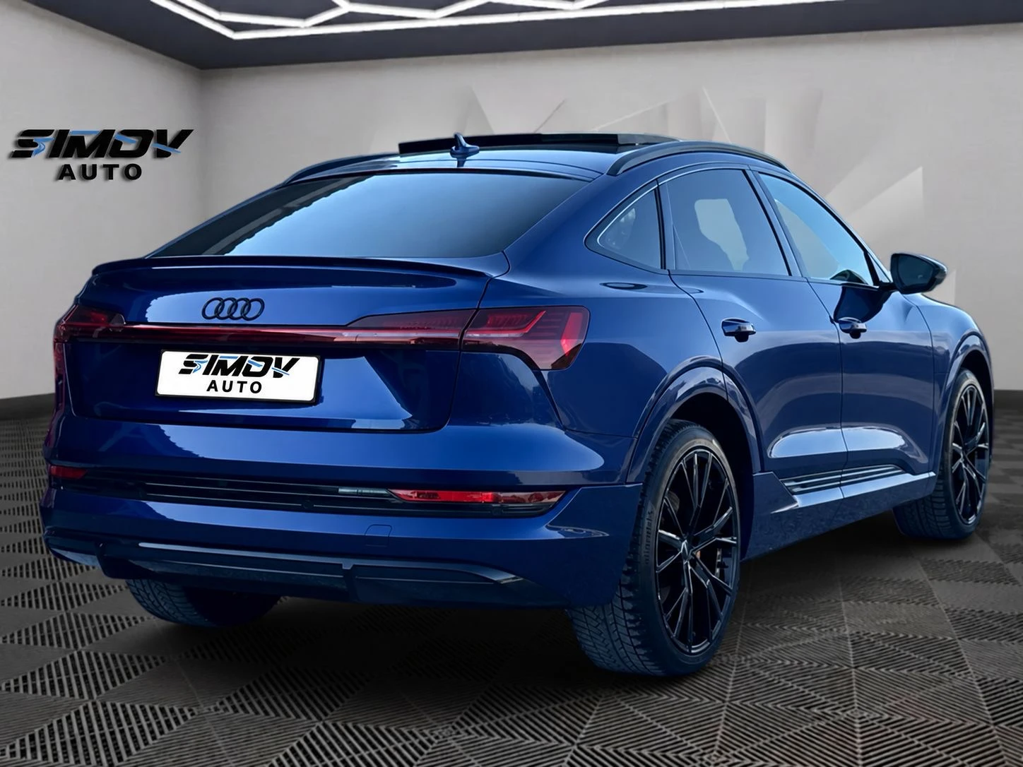 Audi E-Tron 55 SPORTBACK S-LINE PLUS HEAD-UP ПАНОРАМА ПОДГРЕВ, снимка 4 - Автомобили и джипове - 56010814