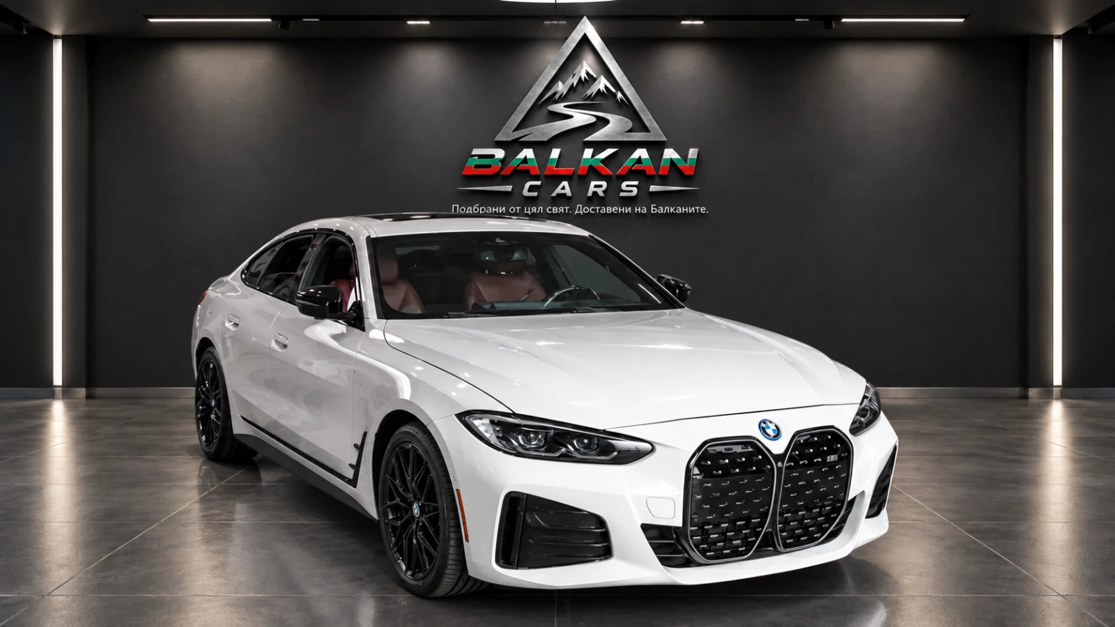 BMW i4 M50 xDrive* Люк* Камера* Червен салон