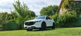 Mazda CX-5 RHODIUM WHITE/PIANO BLACK;TURBO AWD;два ключа07.24, снимка 1
