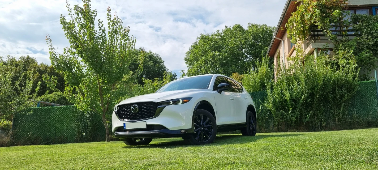 Mazda CX-5 RHODIUM WHITE/PIANO BLACK;TURBO AWD;два ключа07.24