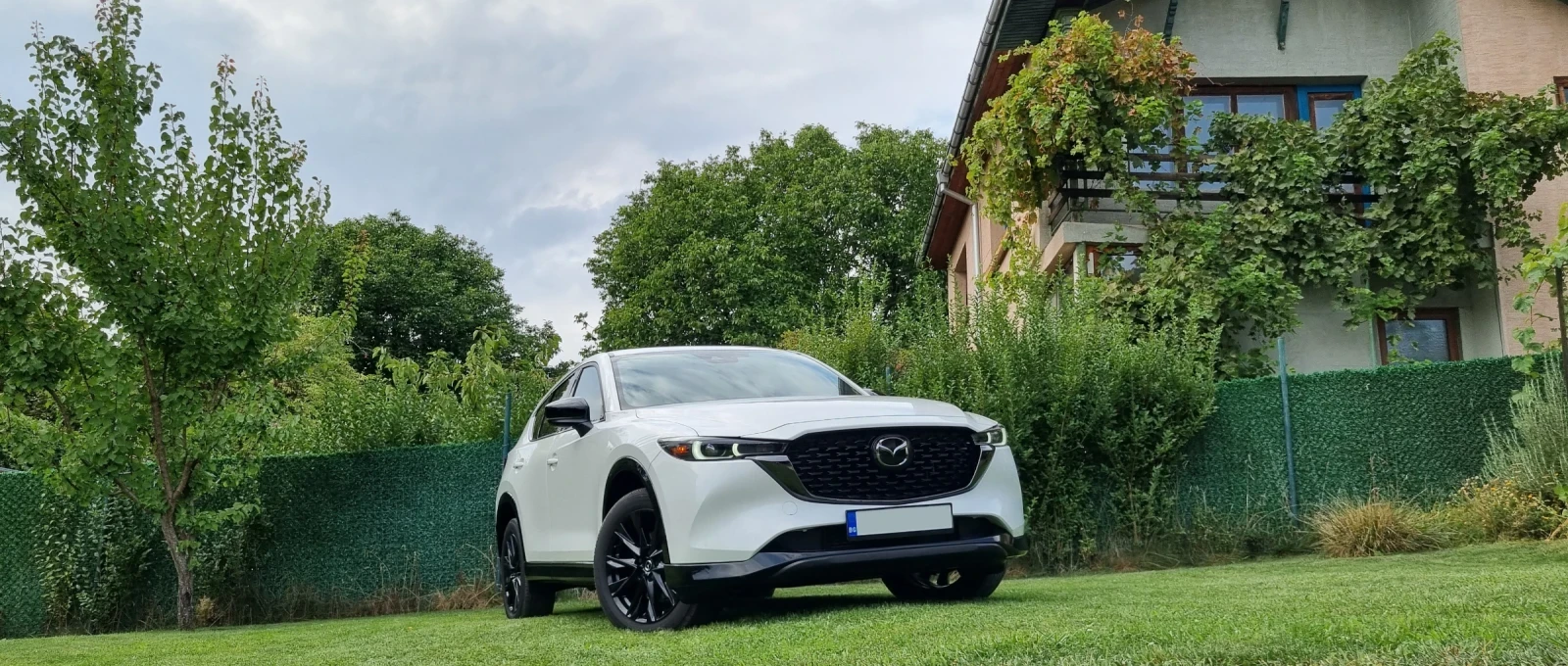 Mazda CX-5 RHODIUM WHITE/PIANO BLACK;TURBO AWD;два ключа07.24, снимка 4 - Автомобили и джипове - 56102983