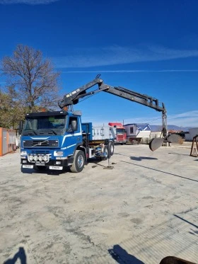 Volvo Fm12 САМОСВАЛ С КРАН, снимка 9