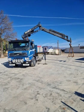 Volvo Fm12 САМОСВАЛ С КРАН, снимка 8