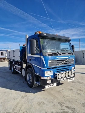 Volvo Fm12 САМОСВАЛ С КРАН, снимка 2