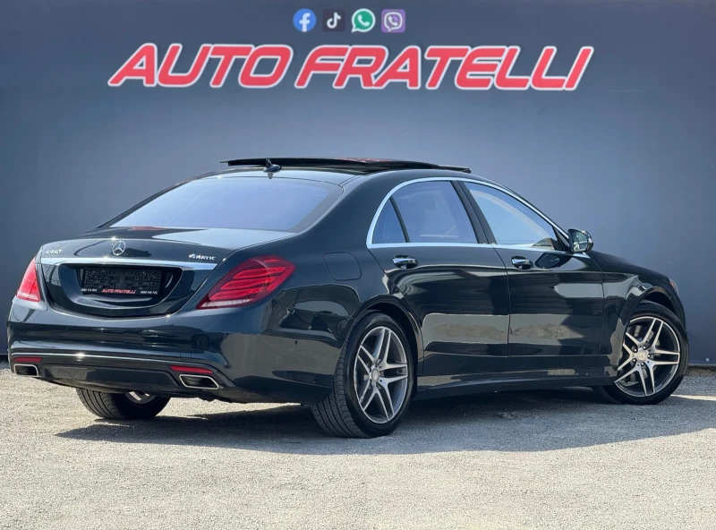 Mercedes-Benz S 550 LONG AMG 4MATIC V8 FULL БАРТЕР* СОБСТВЕН ЛИЗИНГ, снимка 3 - Автомобили и джипове - 47882237