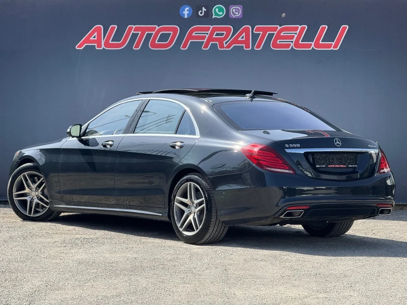 Mercedes-Benz S 550 LONG AMG 4MATIC V8 FULL БАРТЕР* СОБСТВЕН ЛИЗИНГ, снимка 4 - Автомобили и джипове - 47882237