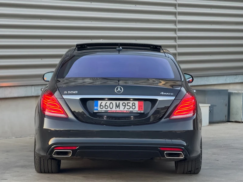 Mercedes-Benz S 550 LONG AMG 4MATIC V8 FULL БАРТЕР* СОБСТВЕН ЛИЗИНГ, снимка 4 - Автомобили и джипове - 47882237