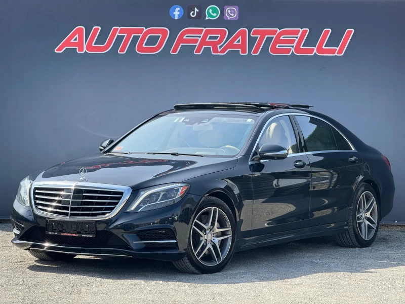 Mercedes-Benz S 550 LONG AMG 4MATIC V8 FULL БАРТЕР* СОБСТВЕН ЛИЗИНГ, снимка 2 - Автомобили и джипове - 47882237