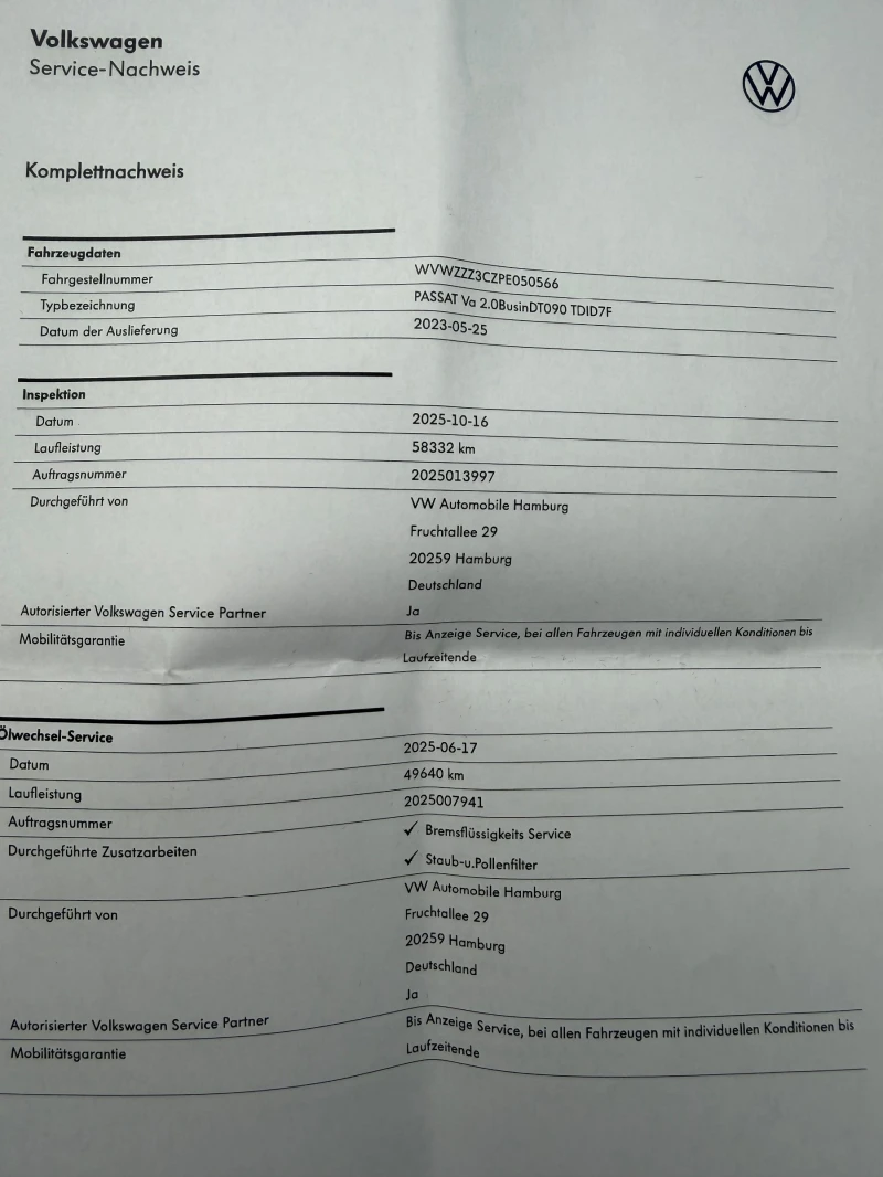 VW Passat 2.0 AVT.60000KM.GARANCIA, снимка 16 - Автомобили и джипове - 53485511