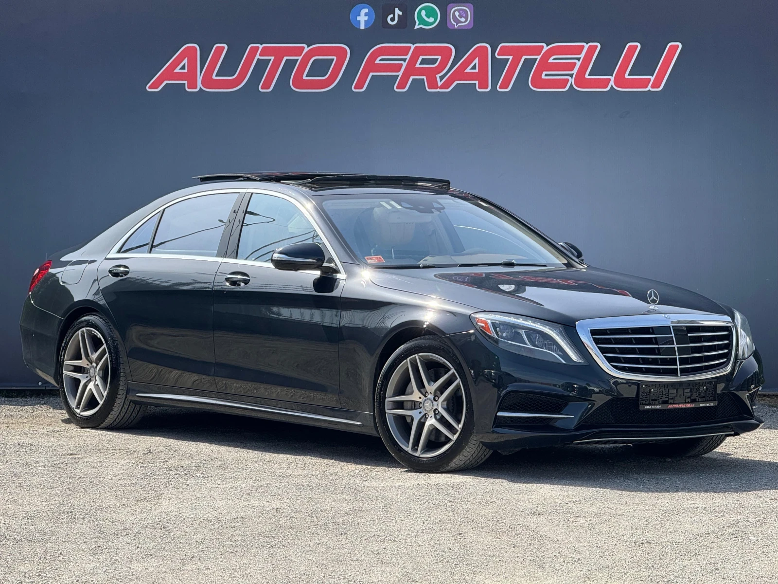 Mercedes-Benz S 550 LONG AMG 4MATIC V8 FULL БАРТЕР* СОБСТВЕН ЛИЗИНГ | Mobile.bg — изображение 1