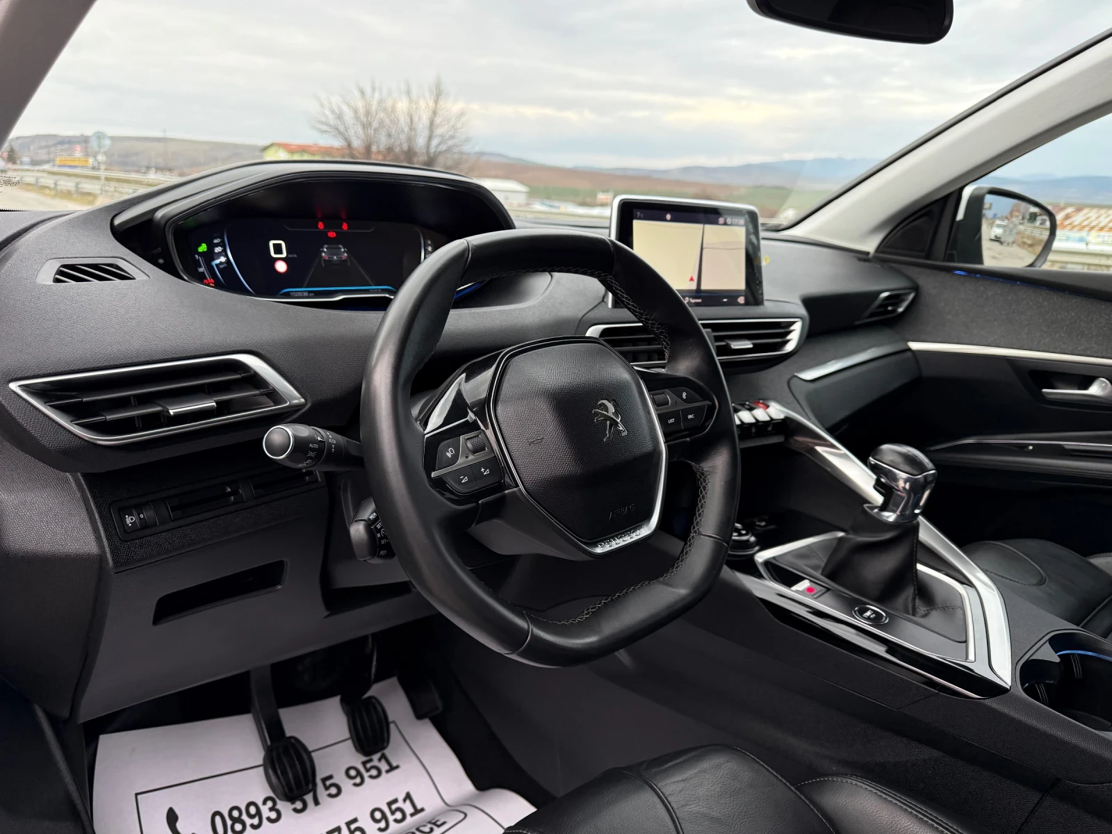 Peugeot 3008 1.6-BLUEHDI-PODGREV-PAMET-KOJA-360-KAMERA-FULL, снимка 7 - Автомобили и джипове - 53922545