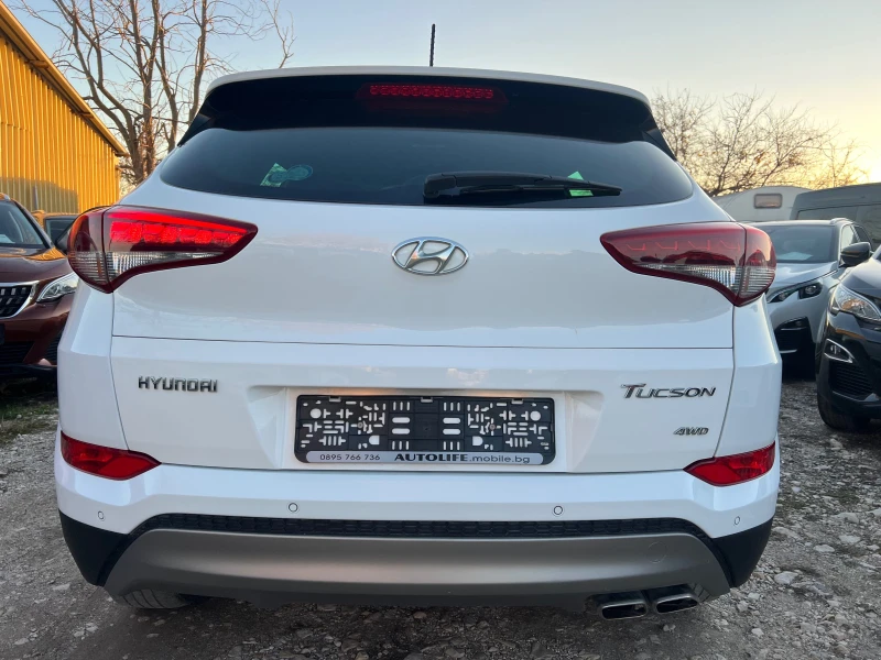 Hyundai Tucson 2.0CRDI 4x4 EURO 6B AVTOMATIK, снимка 6 - Автомобили и джипове - 48065327