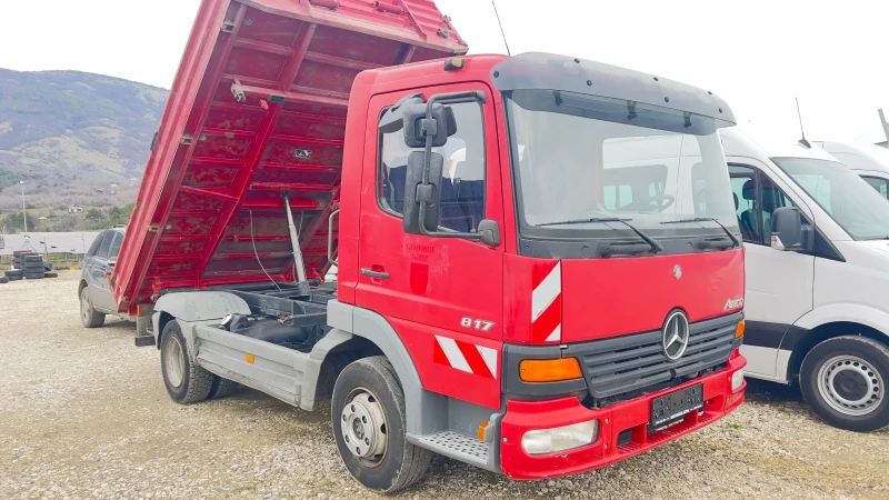Mercedes-Benz Atego 817 тристранен самосвал, снимка 2 - Камиони - 53477148