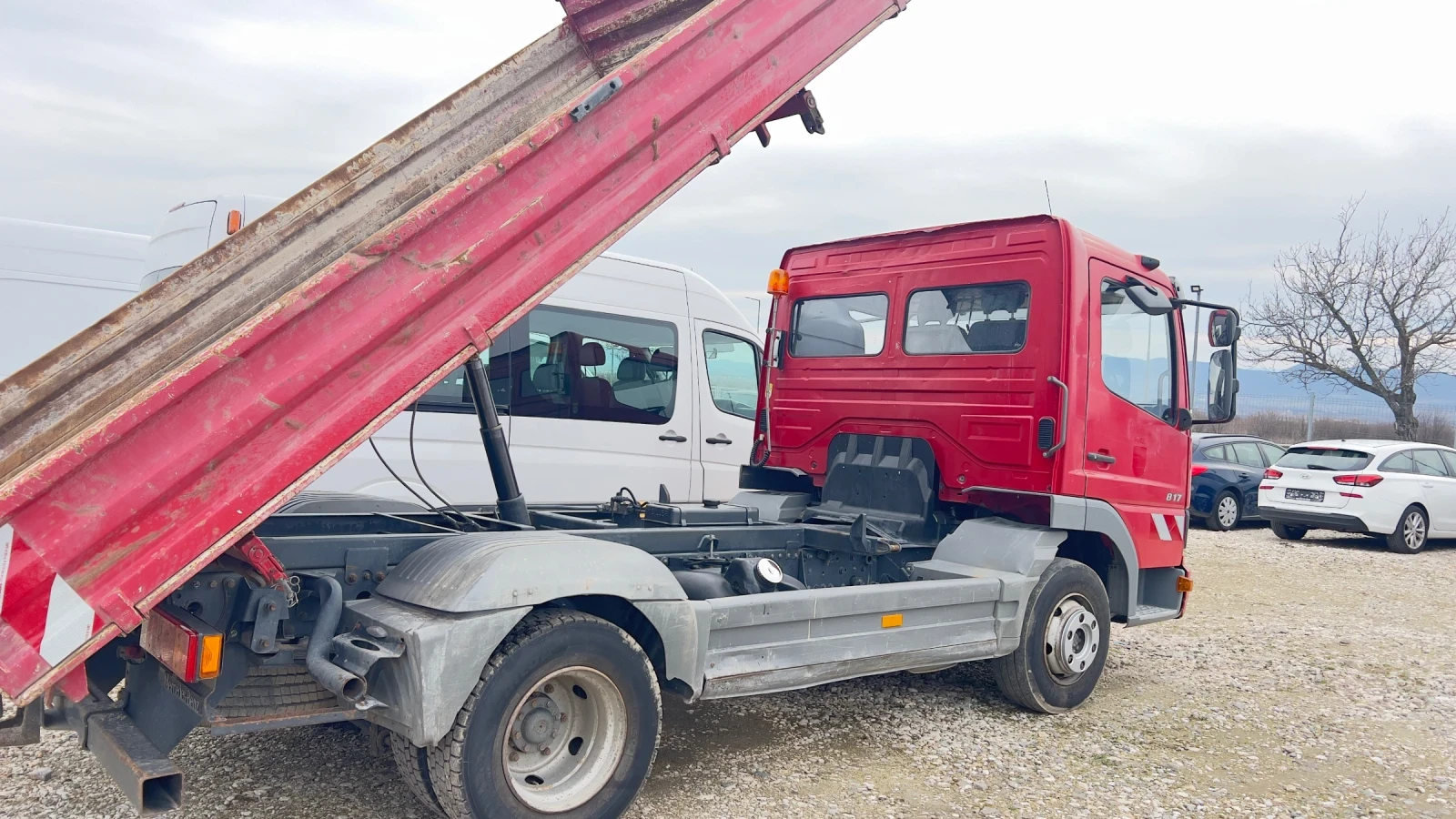 Mercedes-Benz Atego 817 тристранен самосвал - изображение 10