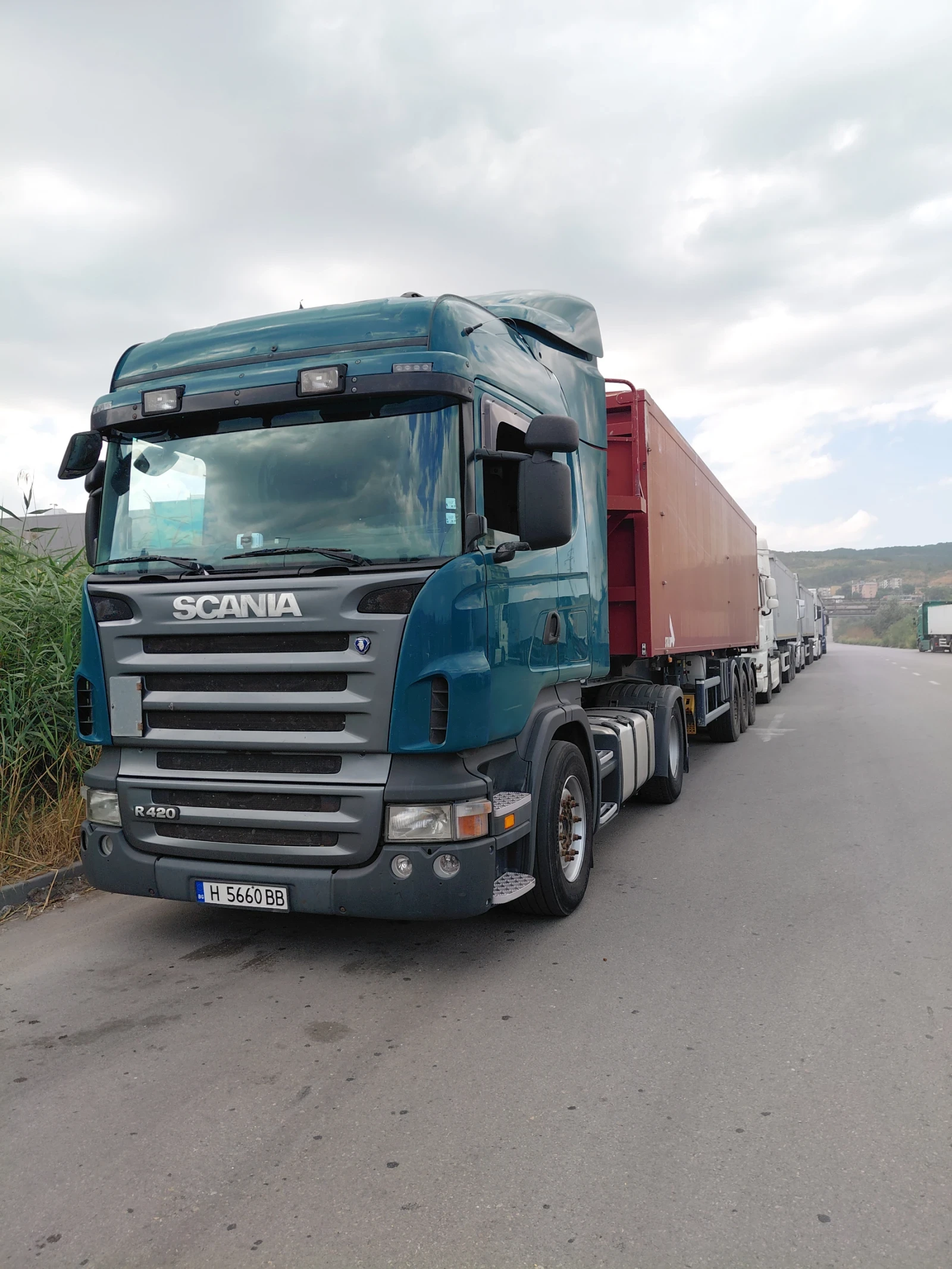 Scania R 420 Самосвална уредба