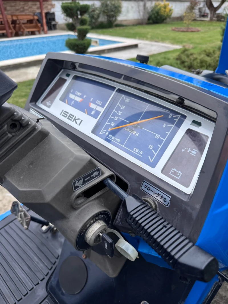 Трактор ISEKI * 257* 26кс* 4х4* ХИДРАВЛИКА* ФРЕЗА* , снимка 15 - Селскостопанска техника - 52308068