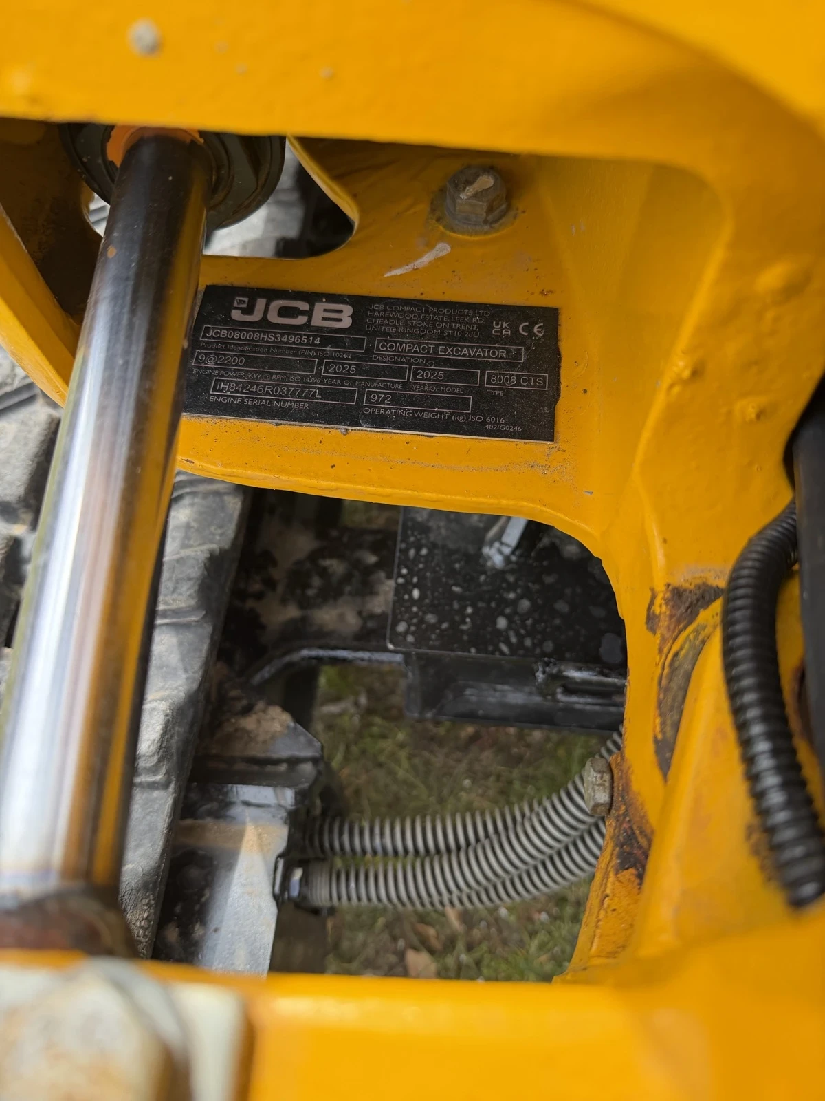 Багер JCB 8008CTS, снимка 12 - Индустриална техника - 53944216