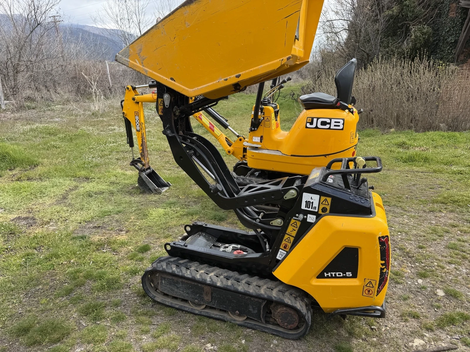 Багер JCB 8008CTS, снимка 2 - Индустриална техника - 53944216