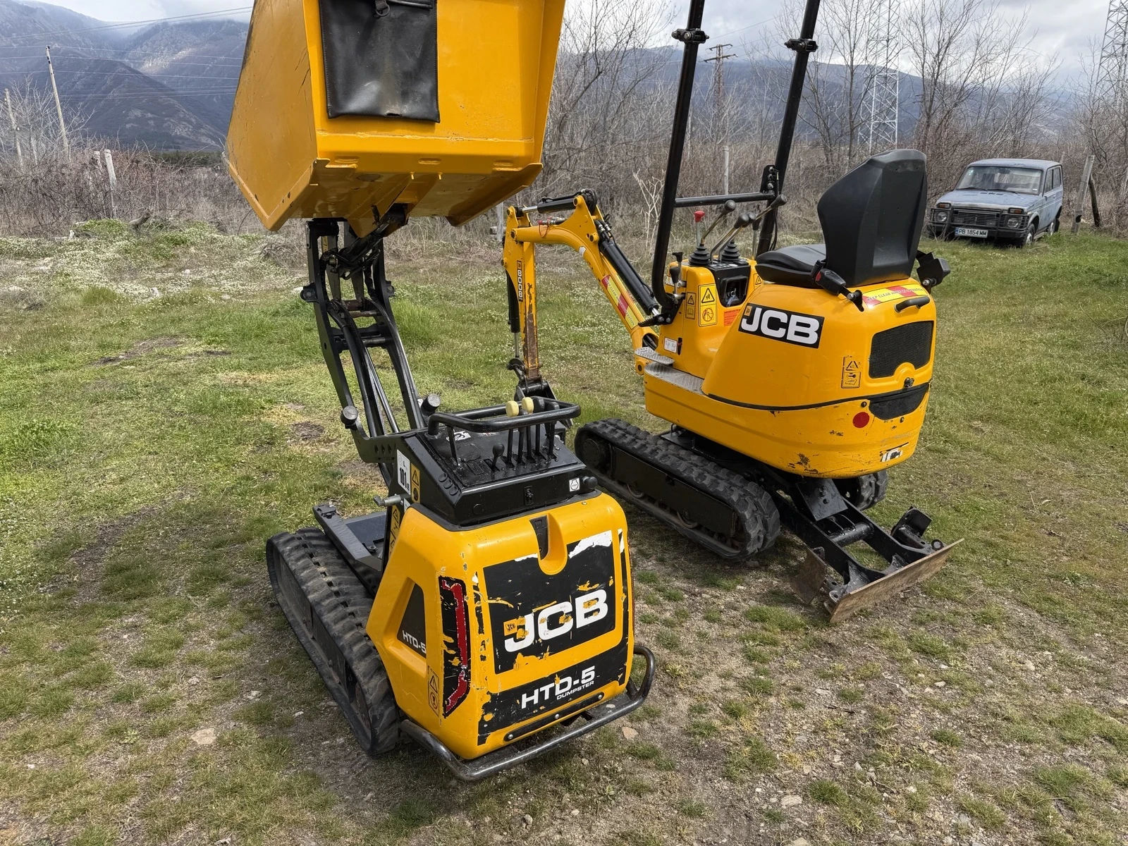 Багер JCB 8008CTS, снимка 3 - Индустриална техника - 53944216